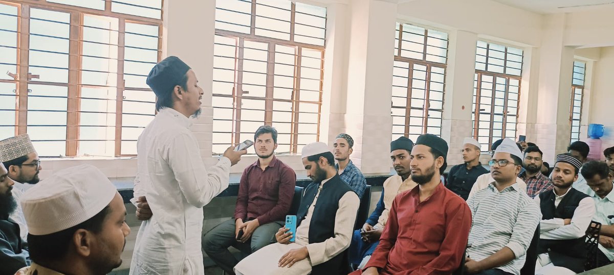 MSOBihar's tweet photo. #msoofindia  #msobihar  #istaqbaleramzaan  #patna

MSO Bihar  State Committee organised a Mahfil "Istaqbal e Ramzaan" in Nemat ul Fatimah Aqliyat Hostel Patna in which large number of students &amp; youths attended.
@msoofindia https://t.co/09aCR4tBYd
