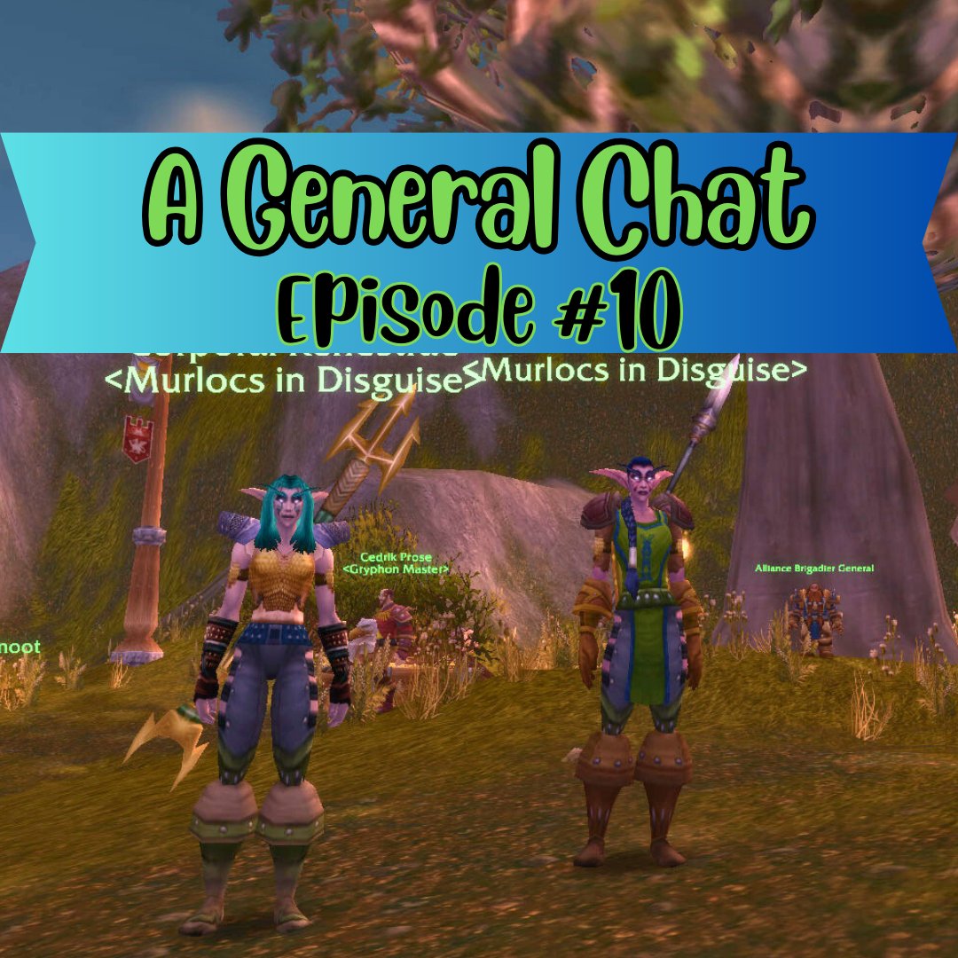 FionnaSwiftSage's tweet photo. A New @AGeneralChat is out with @Renestrae &amp; I!

"A #WorldOfWarcraft Show about Navigating Azeroth in Retail WOW &amp; #WOWClassic!"

Apple Podcasts
https://t.co/XqGeWrDcHF
iHeart Radio
https://t.co/9GTAhM8KIU
Spotify
https://t.co/b28zFui8l5
Amazon Music
https://t.co/Nszpmvt04O https://t.co/0L5blLDeN3