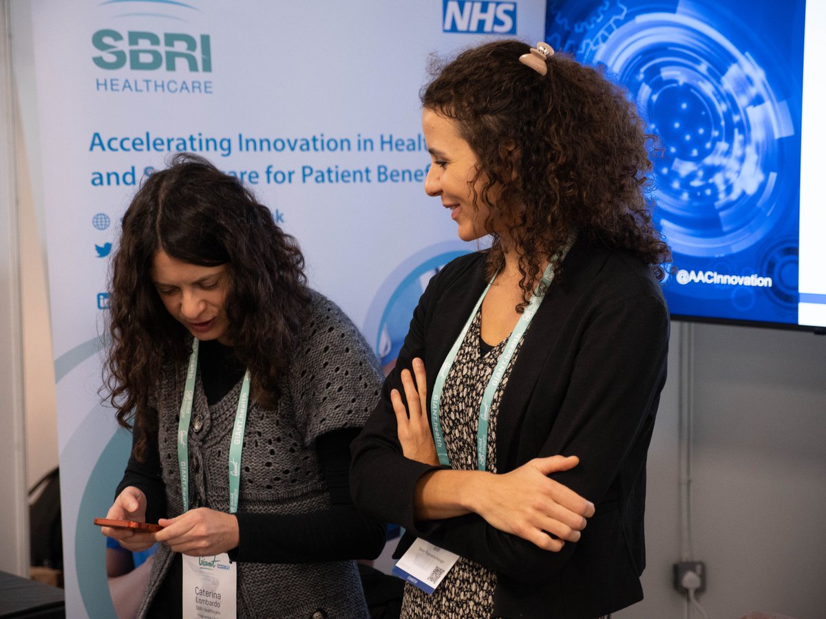 A round of applause for @SBRIHealthcare for the contributions at #GIANT2023 SBRI Healthcare is a national award-winning programme which provides #funding &support to early stage projects enabling testing for #business feasibility & #technology development Here's to their success!