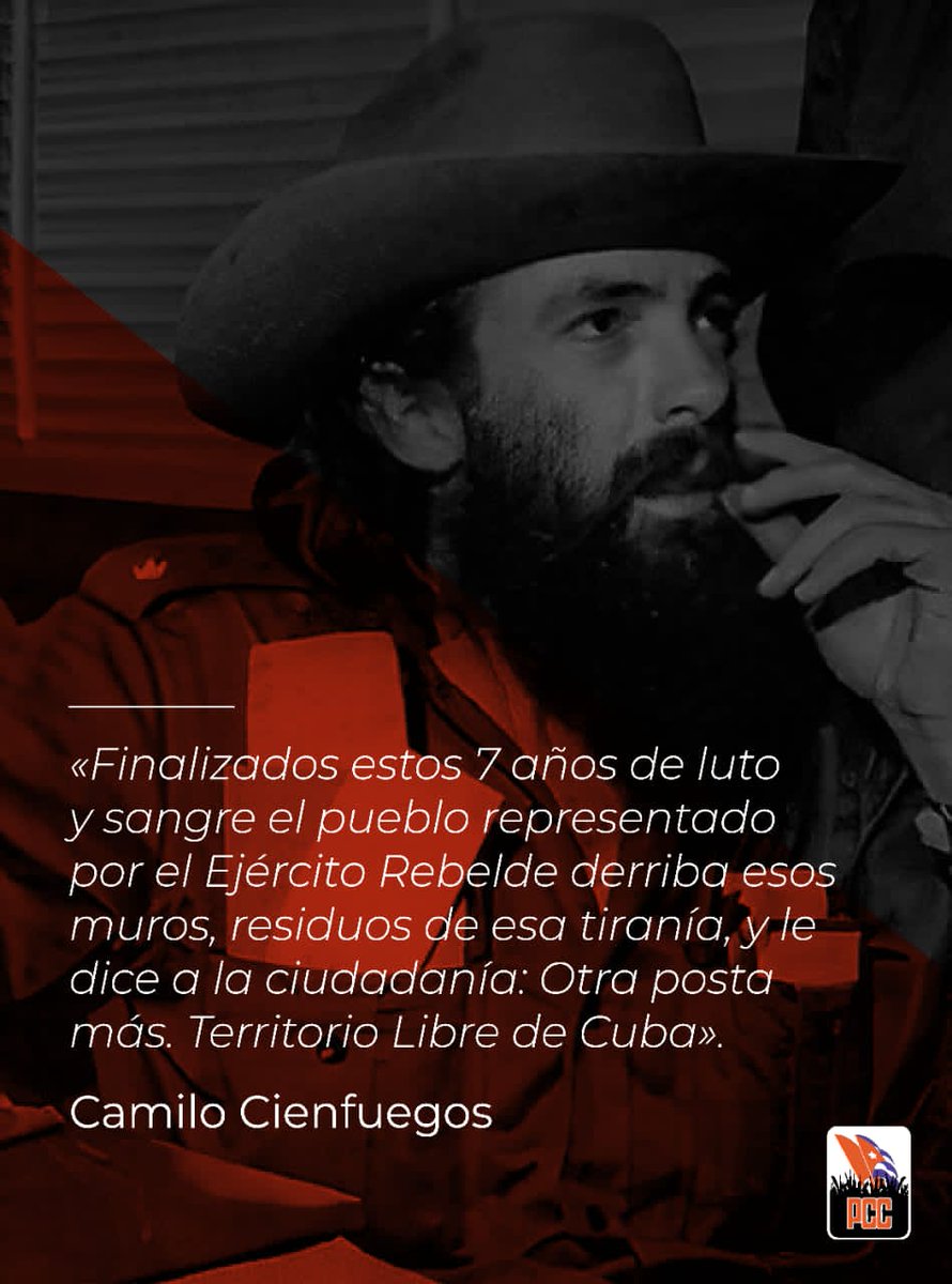 ¡Nuestra Revolución siempre rompió muros, ayer y hoy!

#CamiloVive
#Cuba 🇨🇺
#CubaViveEnSuHistoria