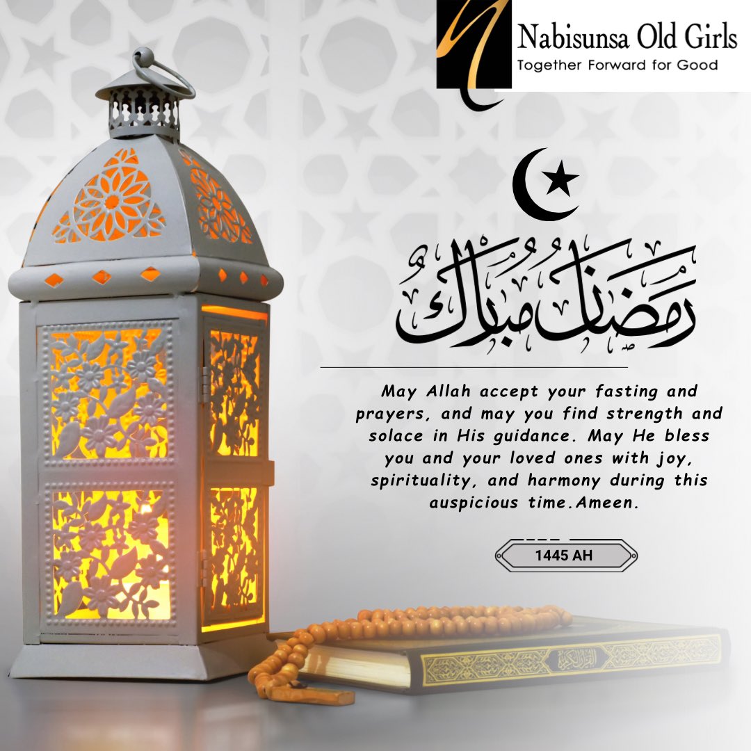 SunsasAlumni's tweet photo. Ramadan Mubarak!🌙✨ May Allah accept your prayers and grant you forgiveness.
#NabisunsaAlumne #TogetherFowardForGood #OGAN #UnitedLikeAFamily https://t.co/c2IXL4ep9W