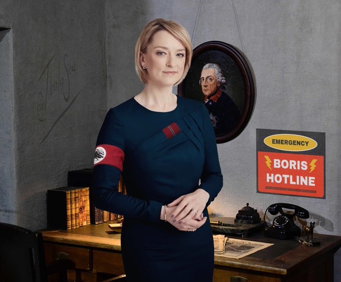 Laura Kuenssberg in her green room just before today's show.  #bbclaurak https://t.co/dbrOtwkFtU<a href="/tag/bbclaurak"class="tags"><span>#bbclaurak</span></a>