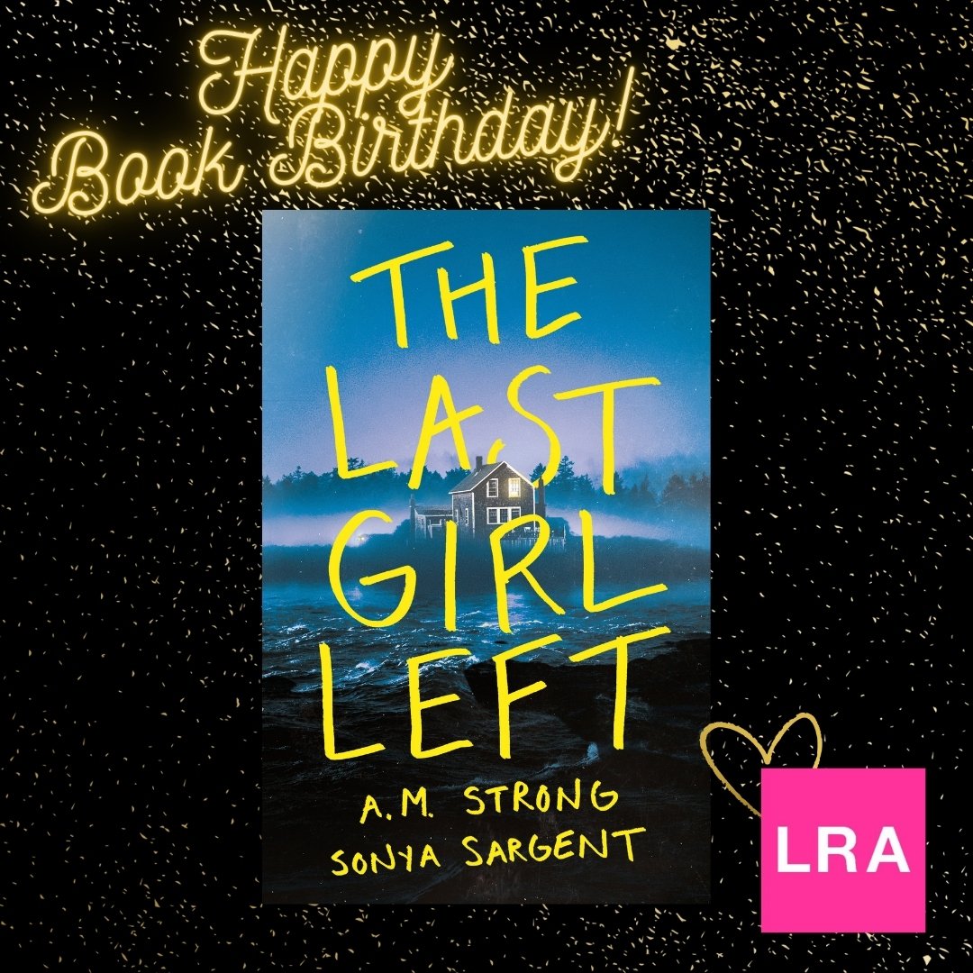 Congratulations @amstrong and @sonyasargent on your latest release! #LastGirlLeft 🎉🥂🍾🎂 #LuckyReaders #LoveOurClients #PsychologicalThrillers @AmazonPub