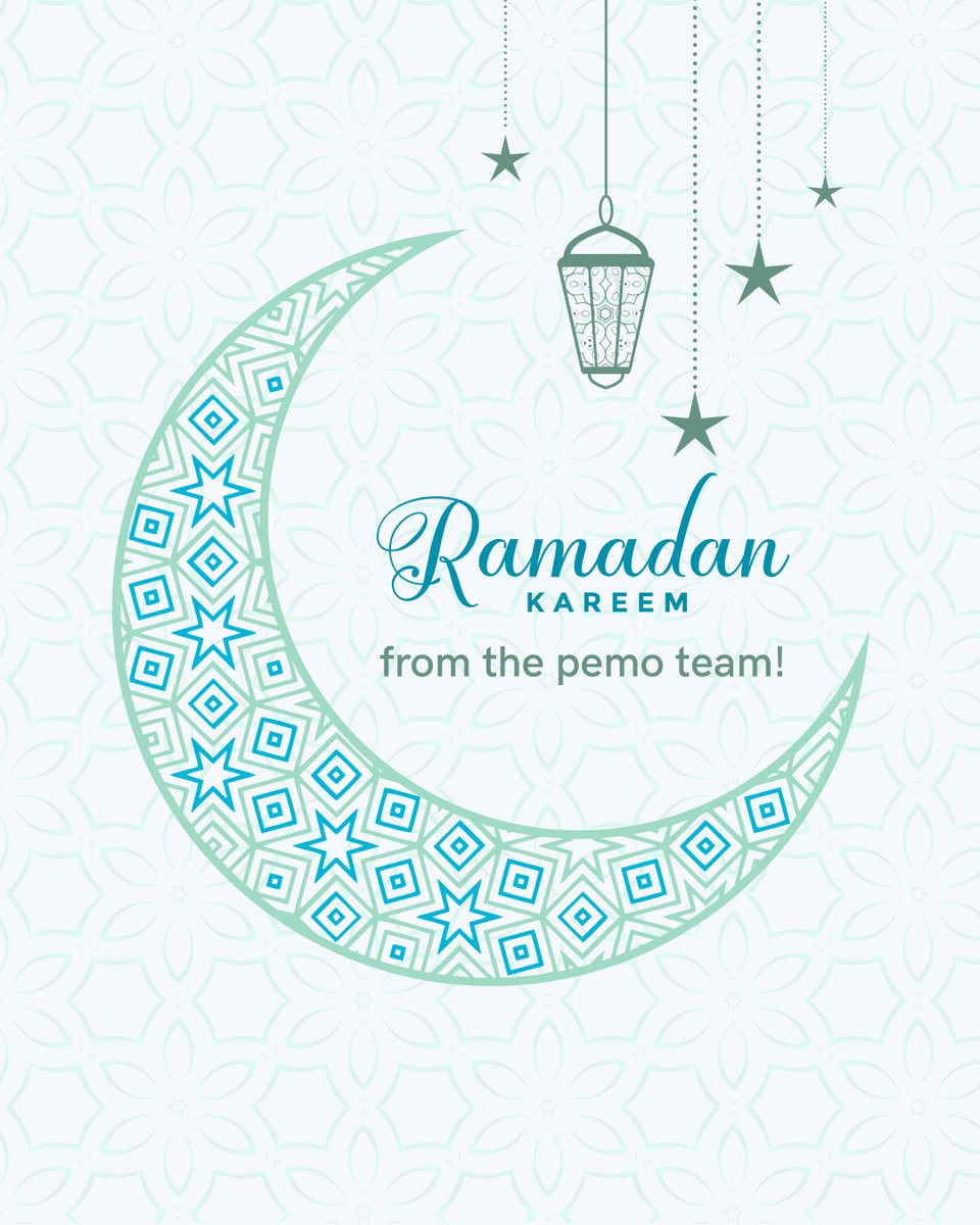 MeetPemo's tweet image. Ramadan Kareem to you and your beloved family and friends from the Pemo team ✨🌙

#Pemo #ExpenseManagement #Fintech

رمضان كريم ومبارك عليكم وعلى الجميع ✨🌙
