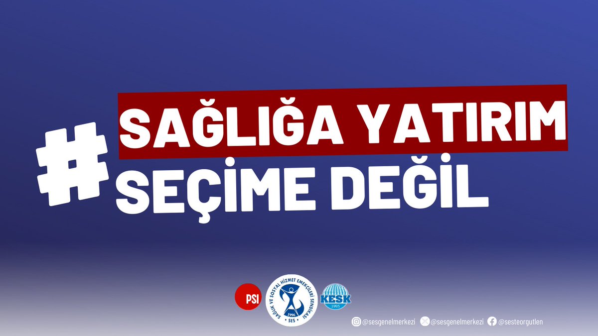 ❗️Sayın Bakan <a href="/drfahrettinkoca/">Dr. Fahrettin Koca</a>’yı uyarıyoruz!

Meslek tanımları dışında çalıştırılma bizim mücadele gerekçemiz olacaktır. Torbaların içine attığınız, iş kolundaki emek ve meslek örgütlerinin görüşü ve onayını almadan yaptığınız her düzenleme sağlık alanını kaosa sürüklemektedir.