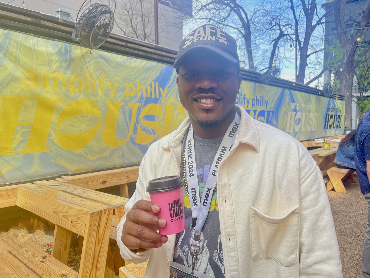 We are SO excited to have @WinWinCoffeeBar with us! ☕️ #AmplifyHouse @sxsw
