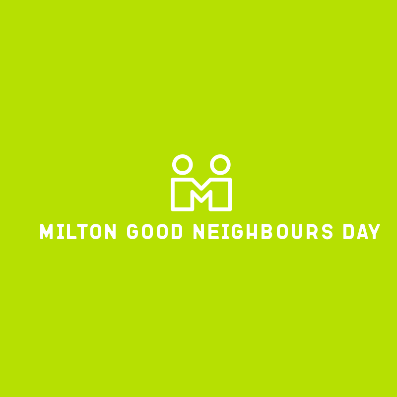 Milton Good Neighbours Day is back! On Saturday, April 27, hundreds of volunteers from across Milton will come to together to help clean up our community.

Be a good neighbour and volunteer today: miltongoodneighboursday.ca