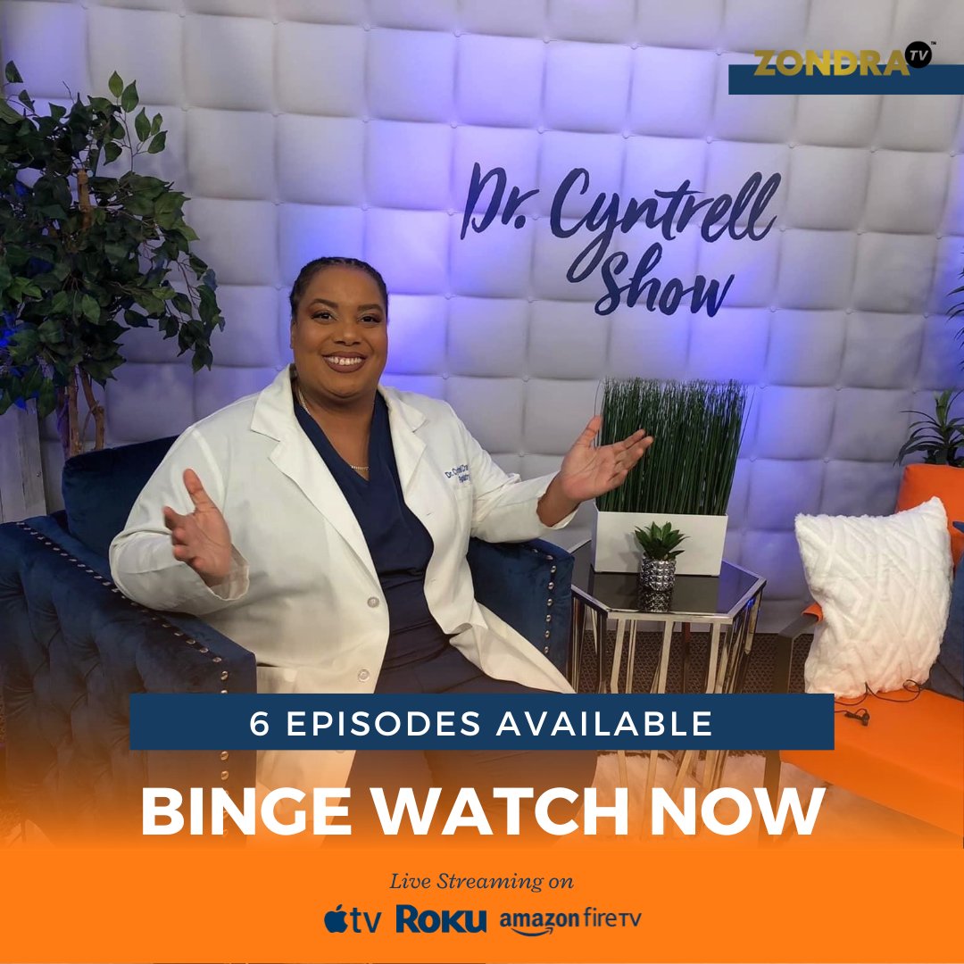 DrCyntrellPsych's tweet photo. Dr. Cyntrell talks mental health, wellness and lifestyle. https://t.co/EJqpgFqy9Q

#ZondraTV #MentalHealth #Wellness #Lifestyle #Options #OptionsPA #OptionsPsychiatry #Psychiatry #DrCyntrell #DrCyntrellPsych #DrCyntrellShow #DrCyntrellCrawford https://t.co/2ugpDINv7x