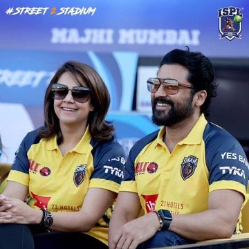 Suriya_offl's tweet photo. Great team effort @CSingams it’s just hard luck.. 
Bravo #KetanMhatre  
Congrats Team @MajhiMumbai_Ispl @Ispl_t10 https://t.co/PKwD3SudfV