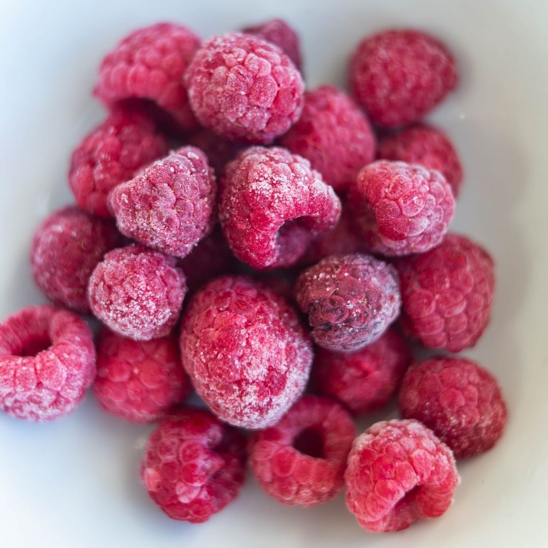 Frozen raspberries are naturally good for you. Just one cup of Washington Red Raspberries delivers powerful health benefits like antioxidants, Vitamin C and fiber!