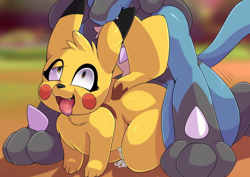 PikachuUwu69's tweet photo. Ahhh pika pika Lucario Pik~ https://t.co/SwwVDrt0h0