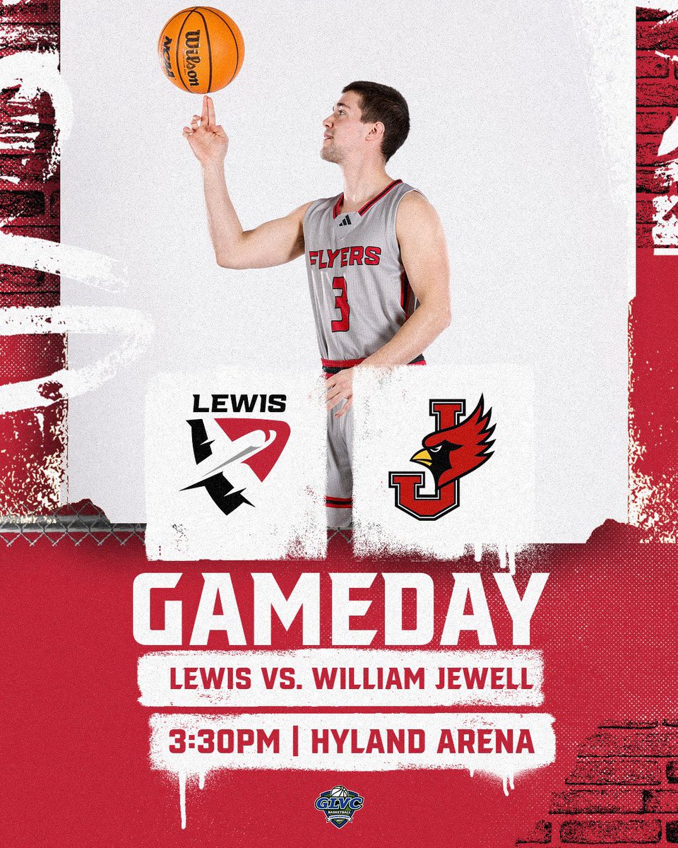 LewisMBBall's tweet photo. GAMEDAY! 
IT’S CHAMPIONSHIP DAY!

🆚 WILLIAM JEWELL
⏰ 3:30PM
📍HYLAND ARENA
🖥️ GLVCSN

#FLYWITHUS https://t.co/cdNyjmcbsM