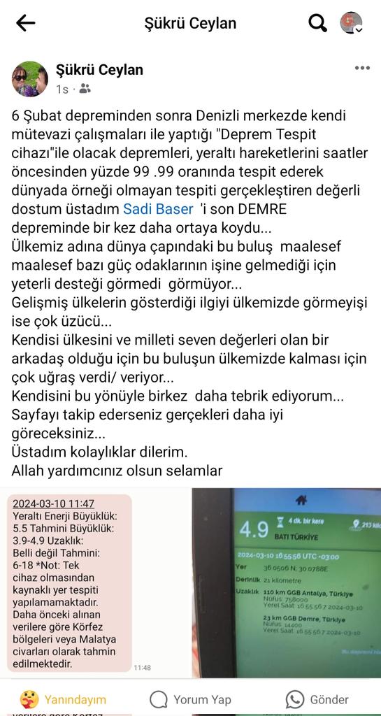 #deprem
