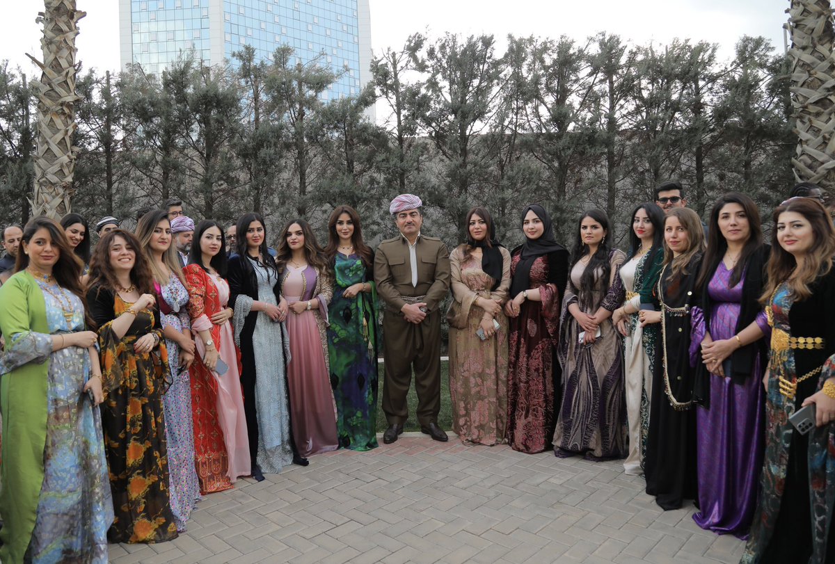 Happy Kurdish clothes day! Our traditional clothes are a symbol of our nation and culture.
