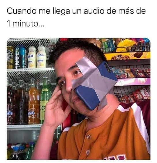 Si no tienes audífonos, aquí está la solución.
😂😂😂😂😂
