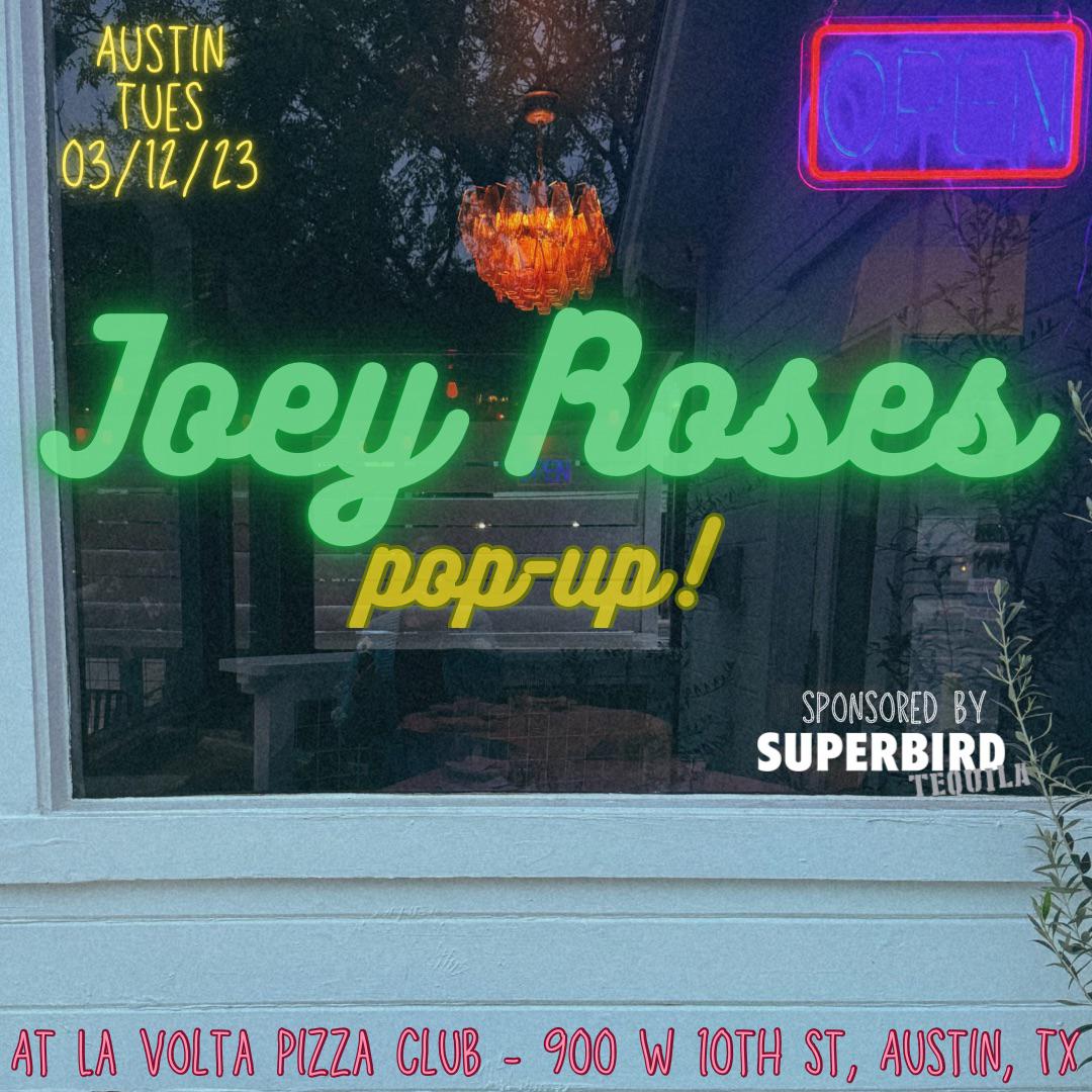 South By South West!!! We’re here!!! Come on by the @joeyroseshard8 pop-up at #LaVoltaPizzaClub on TUES 03/12/24! Show that SXSW badge and get a free sample! It’s that simple! A simple sample! ONE DAY ONLY, SO DON’T 😴 @sxsw