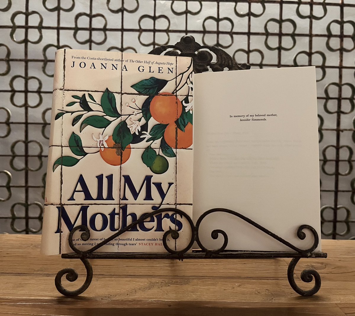 I wrote this book in memory of my beloved mother, who never saw me become an author. She was joy personified. In #AllMyMothers, I wanted to explore the myriad ways we can love and mother and to celebrate the many different people who make us who we are.