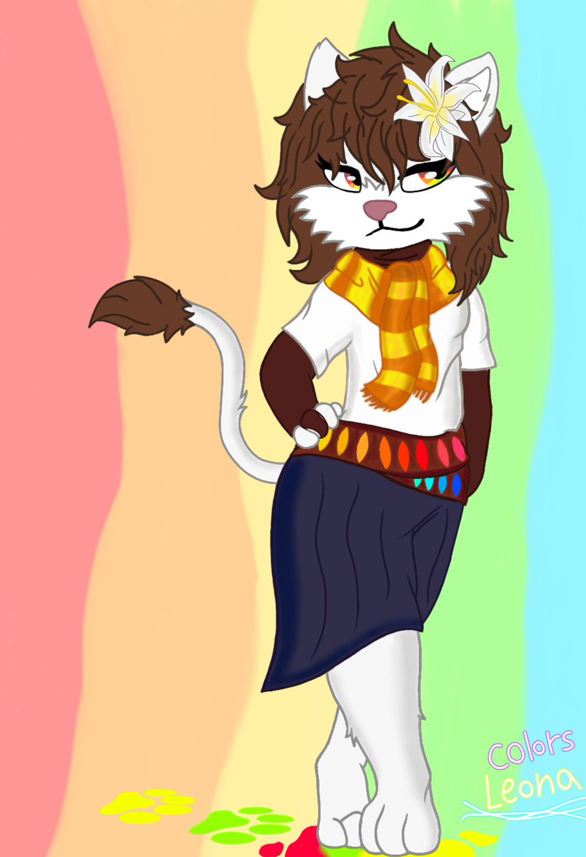 C0l0rs_LE0NA_B0's tweet image. Ni se cómo demonios hice para dibujarme con esta postura 🥲 pero me veo muy linda creo que como %7  qwq o no se 

#Mundoleon3 #mundoleon