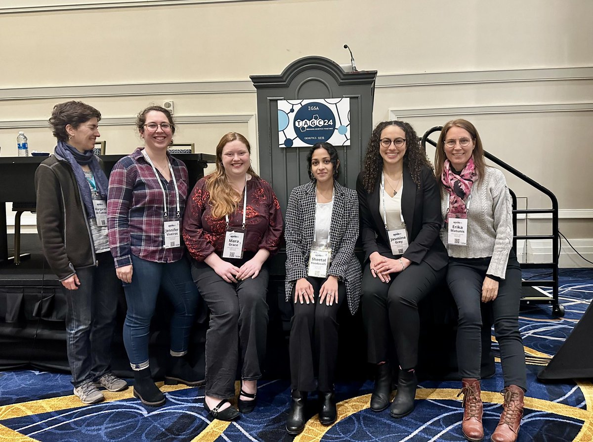 The Matunis lab is headed back to Baltimore but we had a great time at #TAGC24!! 🪰🧬