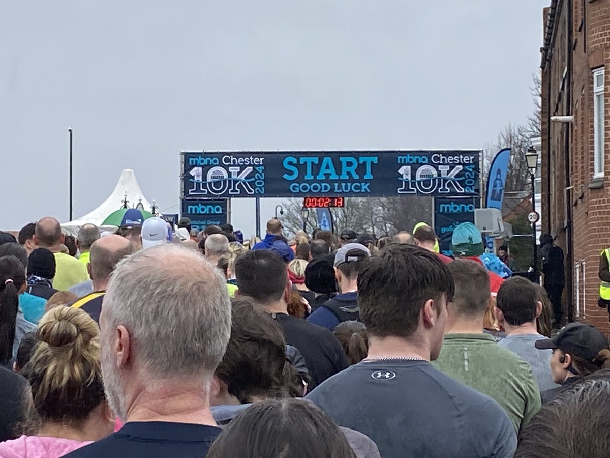 It’s been a while, but great to be back in the saddle (so to speak🤔) - really happy with that 😊. Brilliant event as always @chestermarathon 🙏