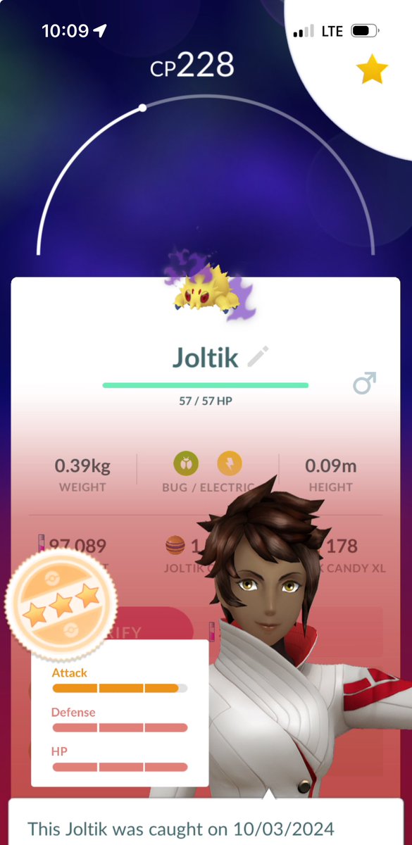 BlueToed's tweet photo. SOOOOO CLOSE 😓 #PokemonGo #AlmostAHundo #PoGo #Joltik #Shadow ✌🏼💙🐒🕹️ https://t.co/oK2RisYXiS