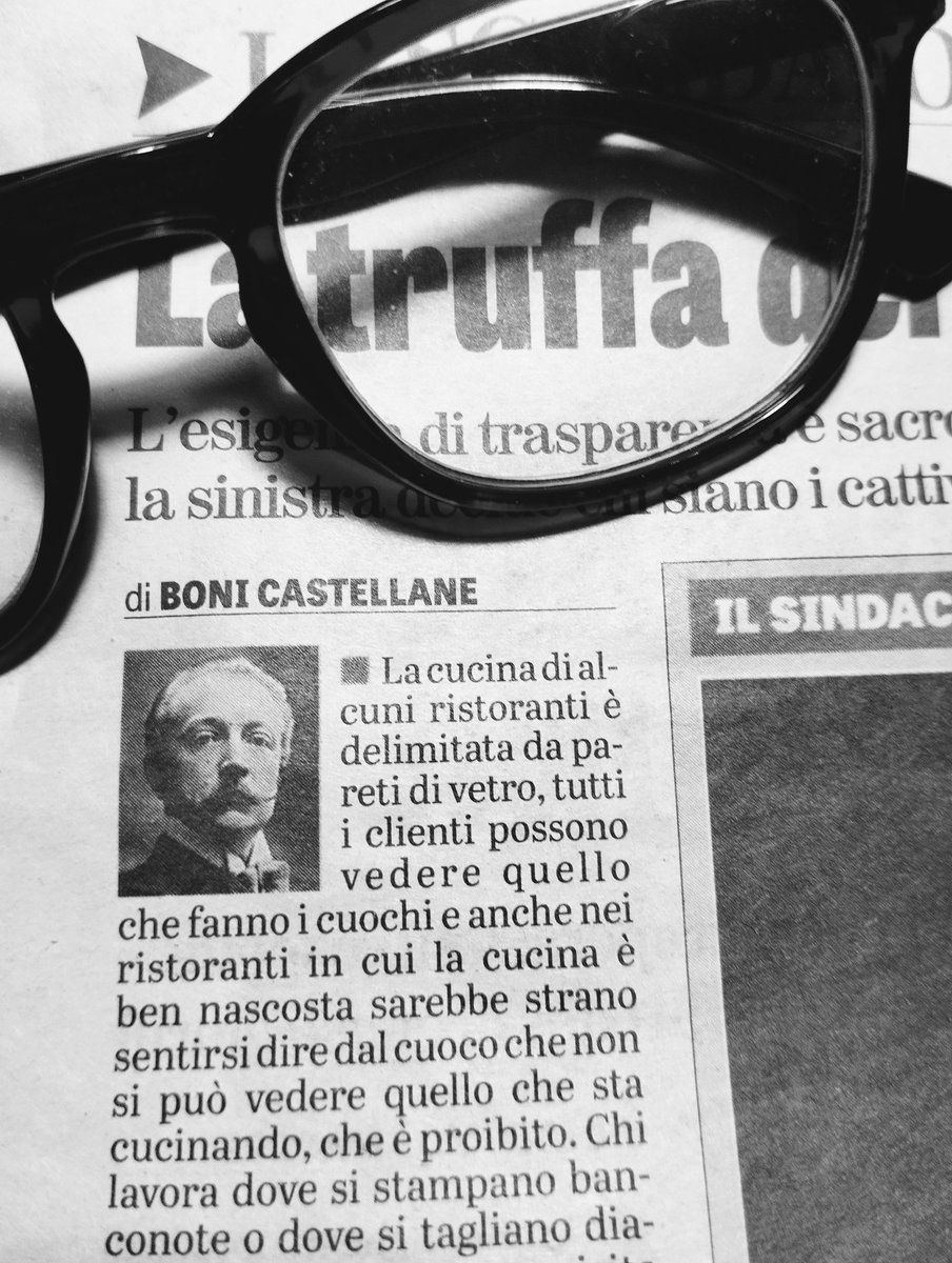 MicaelaTacconi's tweet image. "Male non fare paura non avere".
Con elegante precisione @boni_castellane smonta il disinvolto giochino retorico col quale i soliti #buoni e solerti paggi del Leviatano statale rivendicano un surreale spessore etico delle loro spiate ai danni dei soliti #cattivi. Pezzo magnifico.