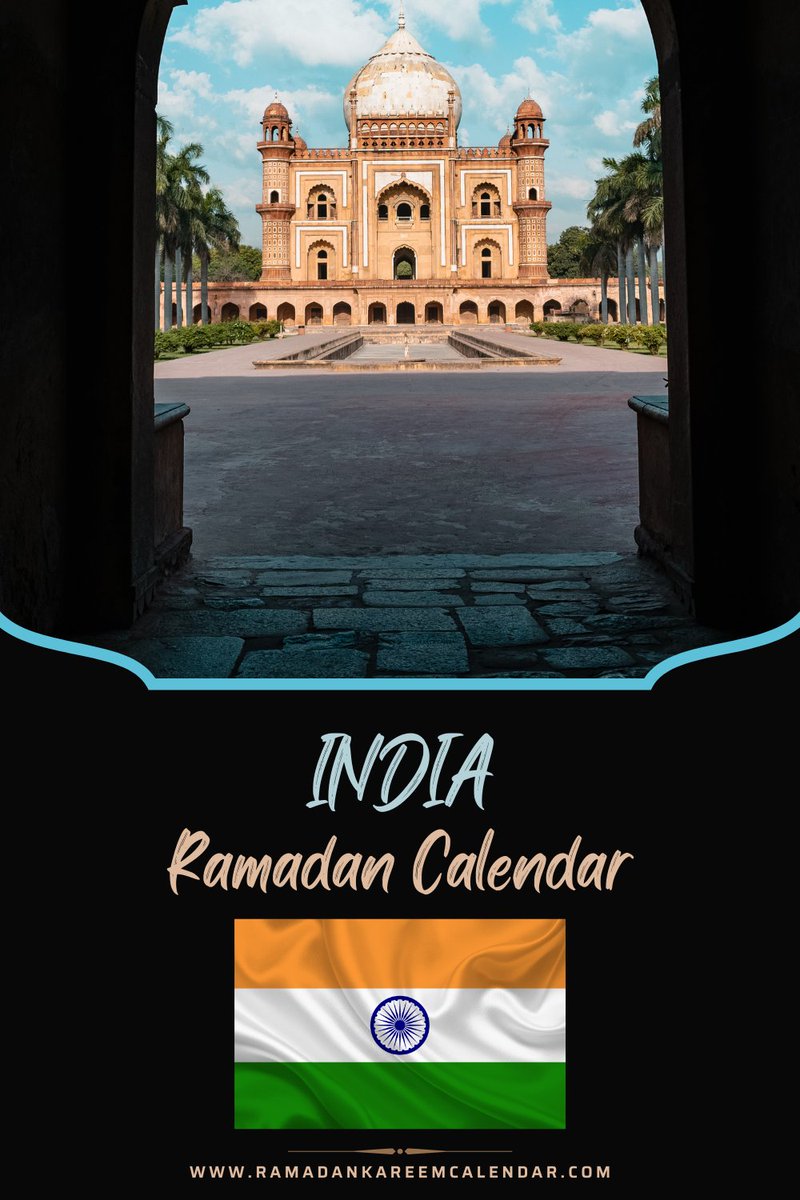 CalendarRamadan's tweet photo. India Ramadan Calendar https://t.co/k9SriZ9TaY

#Indiaramadancalendar #India #ramadancalendar #ramadan #calendar #رمضان #رمضان_مبارك https://t.co/AXtZMfvrP8