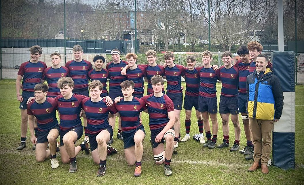 U18 Dev XV away at excellent hosts Harrow. Cracking game &amp; special moment for several U6th leavers playing their last match for the Pelicans. Thank you for all your contributions &amp; passion over the years ❤️💙❤️💙. #flythenest #gopelicans <a href="/BrightonCollege/">Brighton College</a> @oldbrightonians