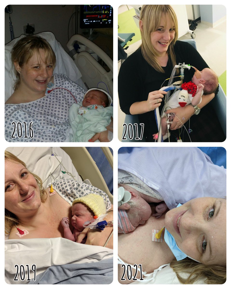 The 4 absolute best moments of my life. 
Each picture showing how the deepest of fear and pure joy & elation coexist. 
#motherhood #MothersDay #MotheringSunday #BereavedMother #MiscarriageAwareness #CHD #NICU #PICU #BirthTrauma #PTSD