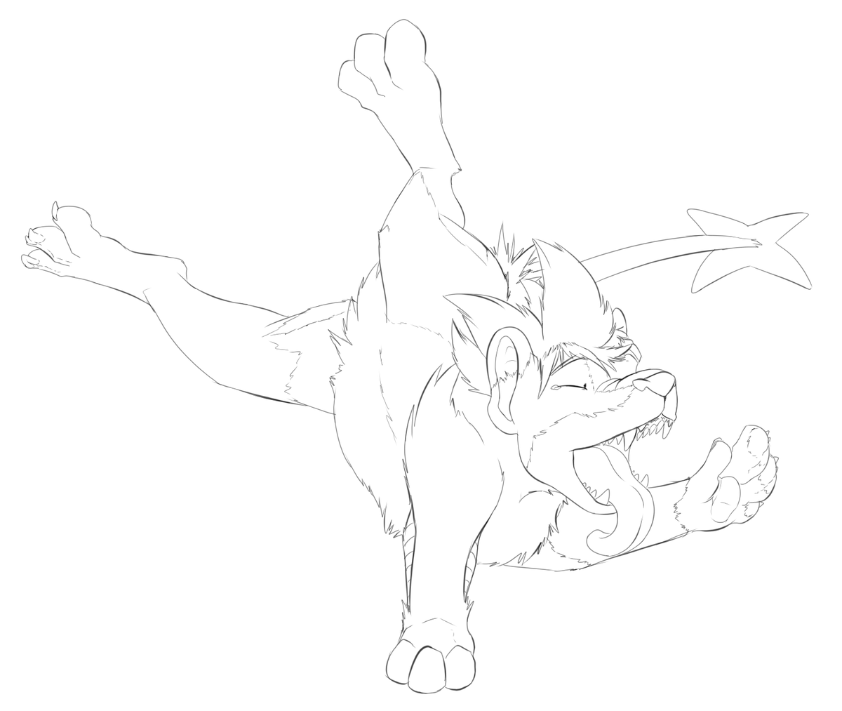 Luxray tf for <a href="/8000power/">8000power</a> done during stream.
Nothing but a good stretch while transforming.