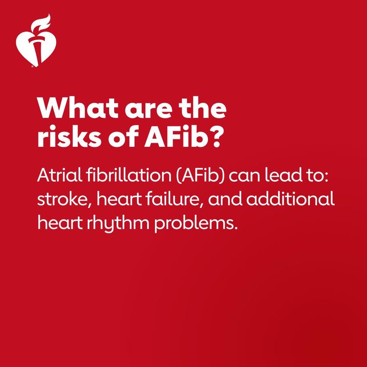 At least 2.7 million Americans are living with atrial fibrillation, increasing their risk for stroke 5X. Here’s what you should know about AFib. Get the support at spr.ly/6013TjToW. @HCAHealthcare Foundation is the national sponsor of Getting to the Heart of Stroke™.