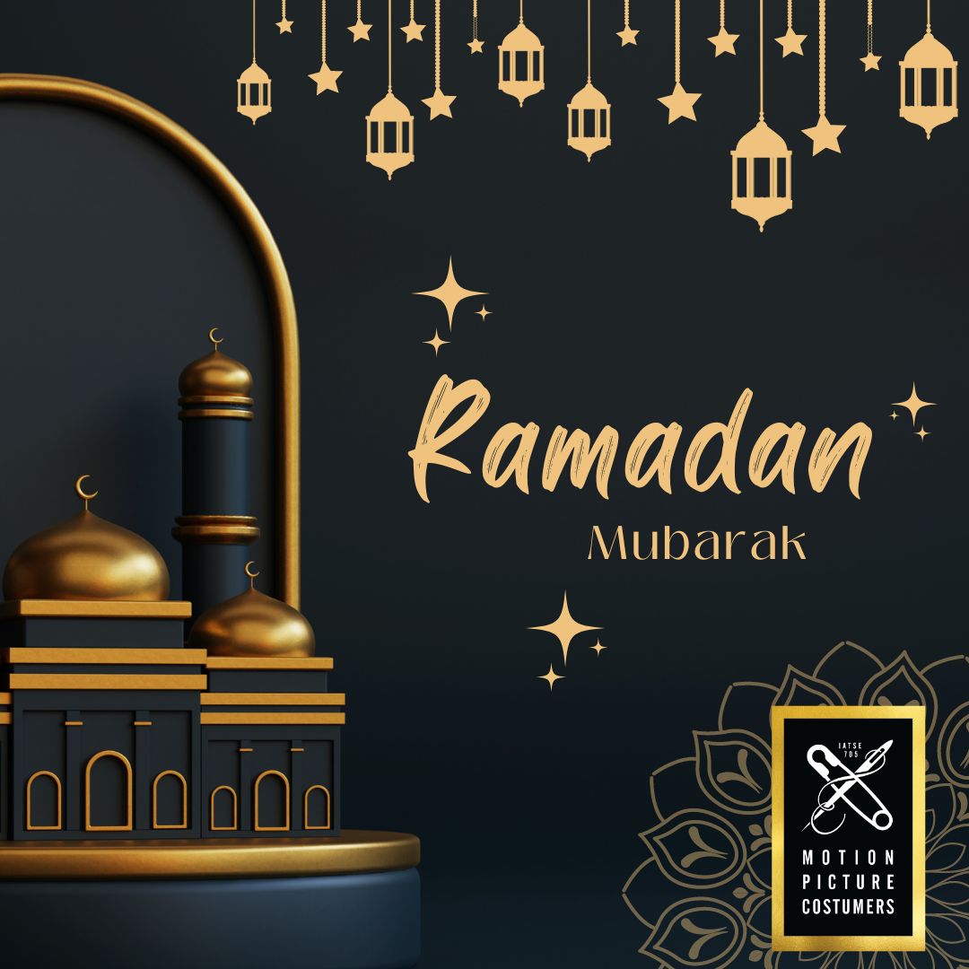 Ramadan Mubarak! 
#Ramadan #RamadanMubarak #RamadanKareem  
#mpc705 #motionpicturecostumers #costumelife #iatse