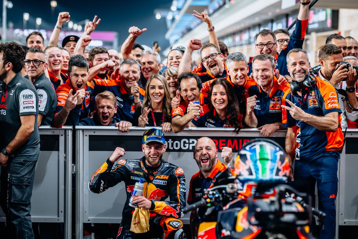 Podium #2 in 2024. 🏆🏆

#KTM #ReadyToRace #QatarGP 🇶🇦