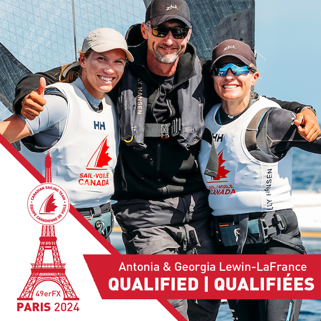 Nova Scotia’s 49erFX sailors Antonia and Georgia Lewin-LaFrance qualify to be nominated for Paris 2024 Olympic Games

More details > sailing.ca/nova-scotias-4…

📷Sailing Energy