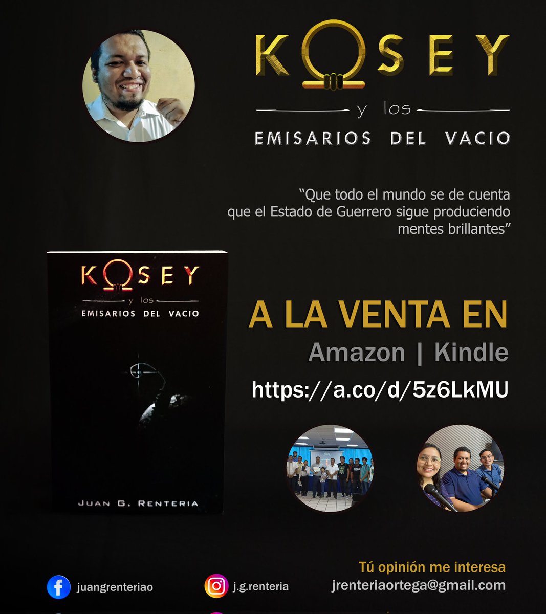 ¿Ya leíste mi obra?
#kosey #amazon #amazonkdp #libros #historias #ficcion #scifi #suspenso #terror #aventura #magia #gatos #egipto #lectura #amorporloslibros #cultura #acapulco #mexico