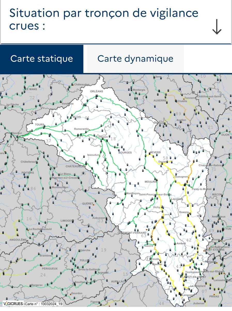 Prefet63's tweet image. 🟠 #VigilanceOrange Crues

Le service de prévision des crues place au niveau de vigilance ORANGE le tronçon Allier entre Alagnon et Dore.

⚠️Restez très vigilants et tenez-vous informés de l&apos;évolution météorologique
vigilance.meteofrance.fr/fr/puy-de-dome
vigicrues.gouv.fr