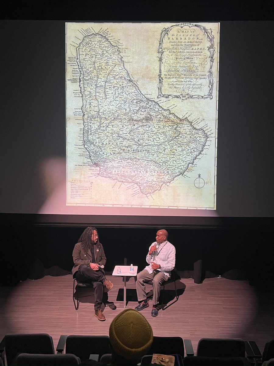 Experiencing @jasonfitzroy work-in-process ‘The First Plantation’ is a spiritual investigation into the haunted legacy of the 13th smallest country in the world, its oversized and often-overlooked impact on modern history, & its undeniable claim for reparations 😮 #Greavesseminar