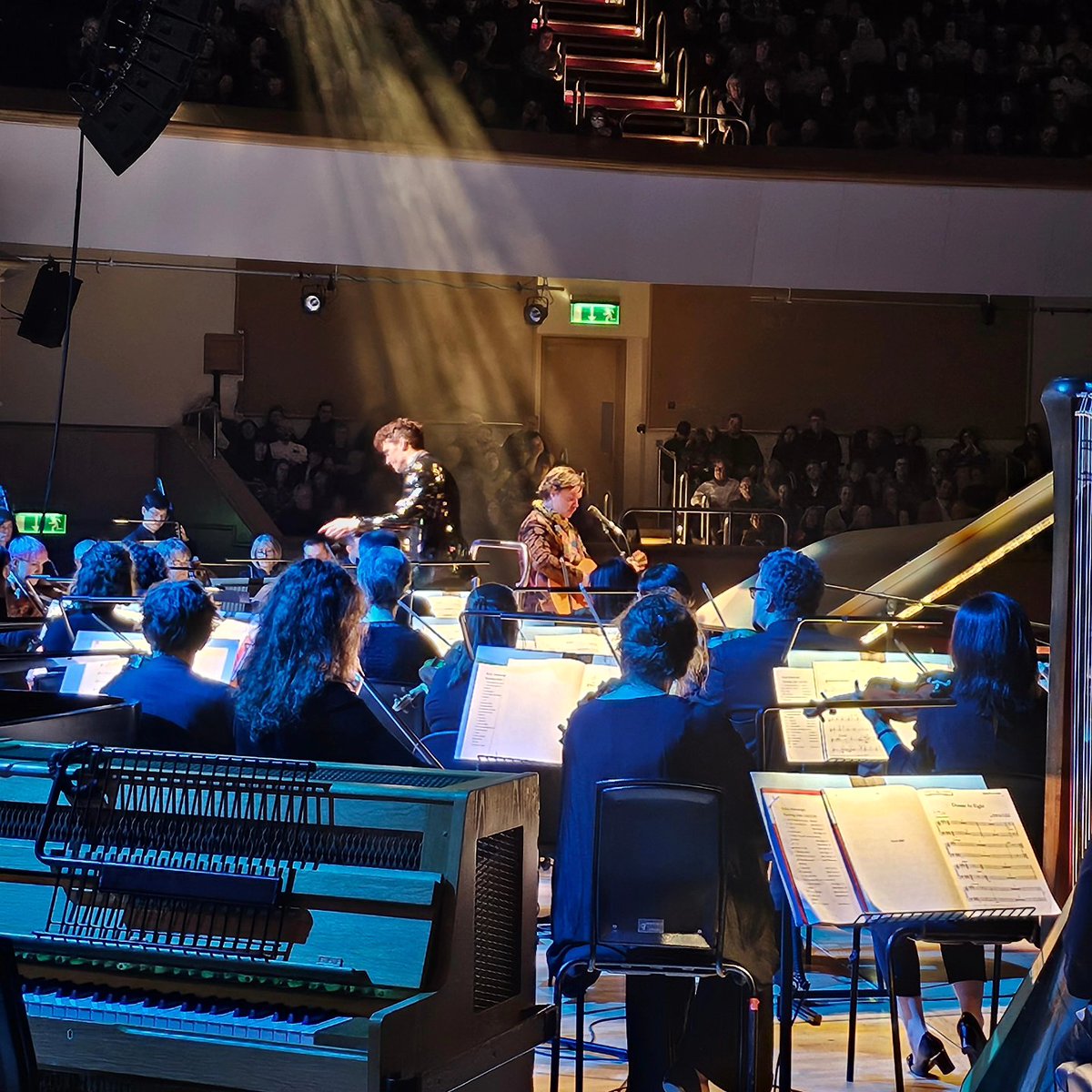 BBCSSO's tweet photo. @rufuswainwright's Want albums + lush orchestral arrangements with the @bbcsso was on another level 🔥🎻🥁 https://t.co/zWDciqF5rK