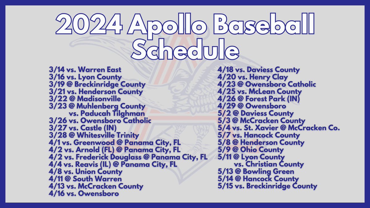 Apollo Baseball tweet media