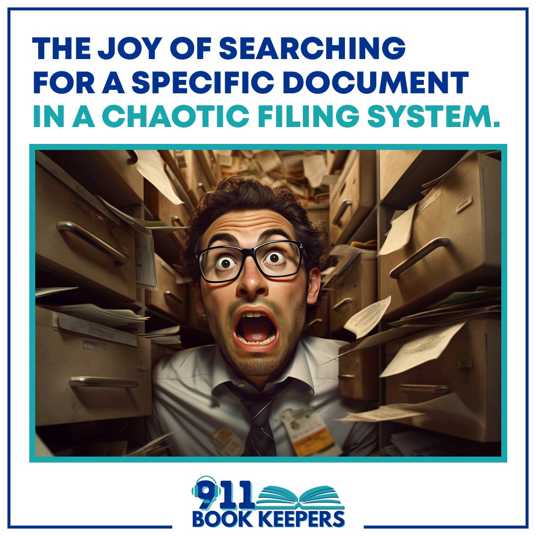 911bookkeepers's tweet image. 📁 Organizing your files is key to efficiency! Don&apos;t let chaos reign - declutter and streamline your filing system for a stress-free work environment. #OrganizationIsKey #DeclutterYourSpace 🗂️ #911bookkeepers