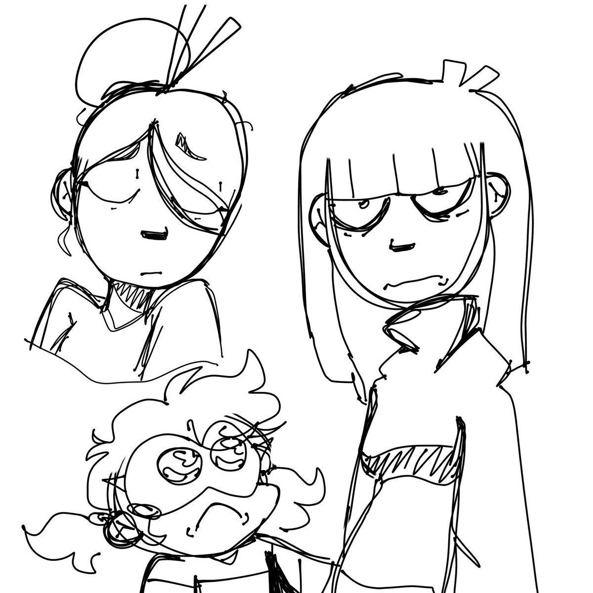 taemolien's tweet photo. Late night doodles featuring younger Joanne and her mum lol :3 https://t.co/iU8sj71iKs