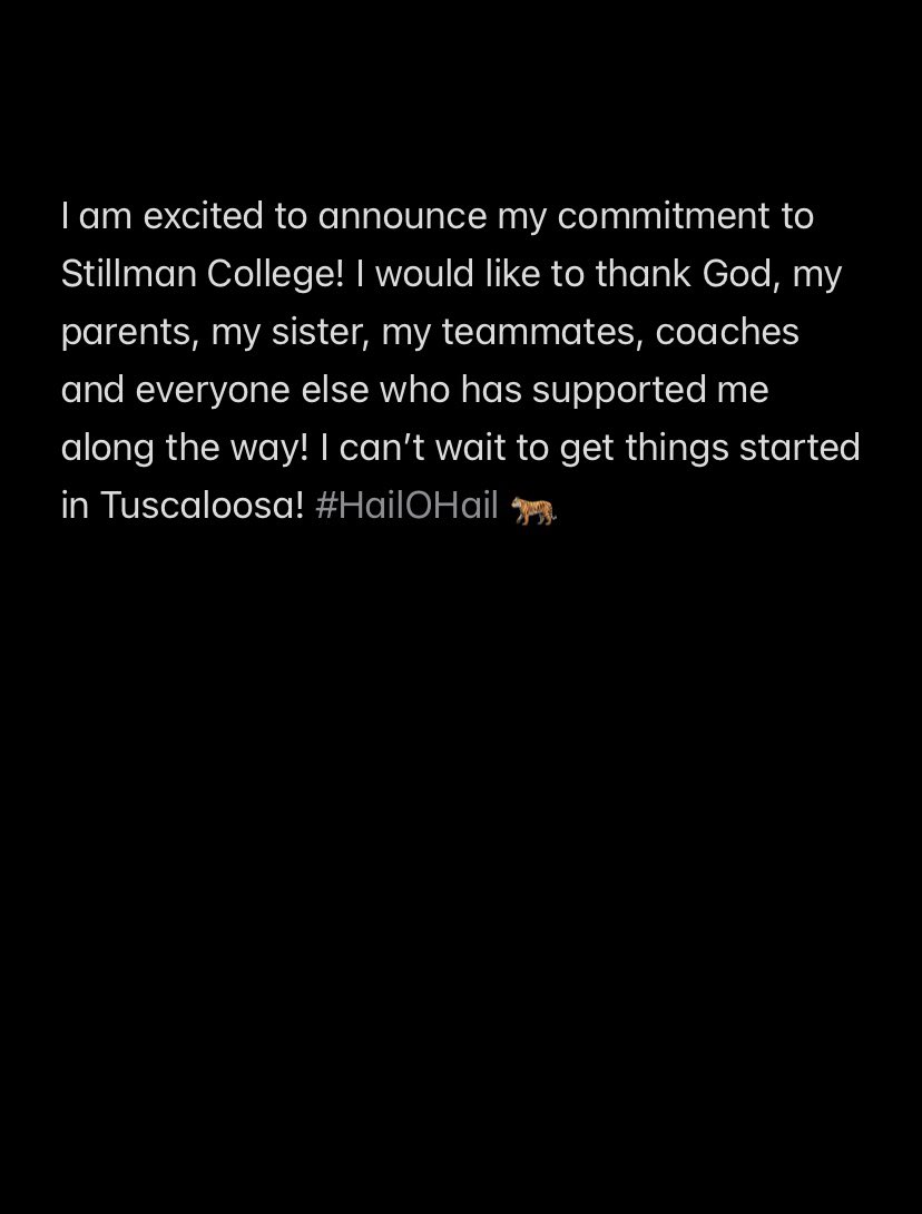 100% Committed! Go Tigers 💙💛 <a href="/GoStillmanBSB/">Stillman Tigers Baseball</a>