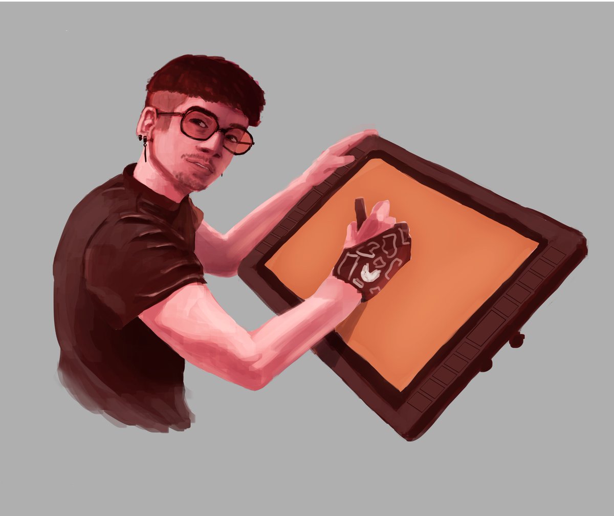 A portrait of myself 😎👍 #digitalart