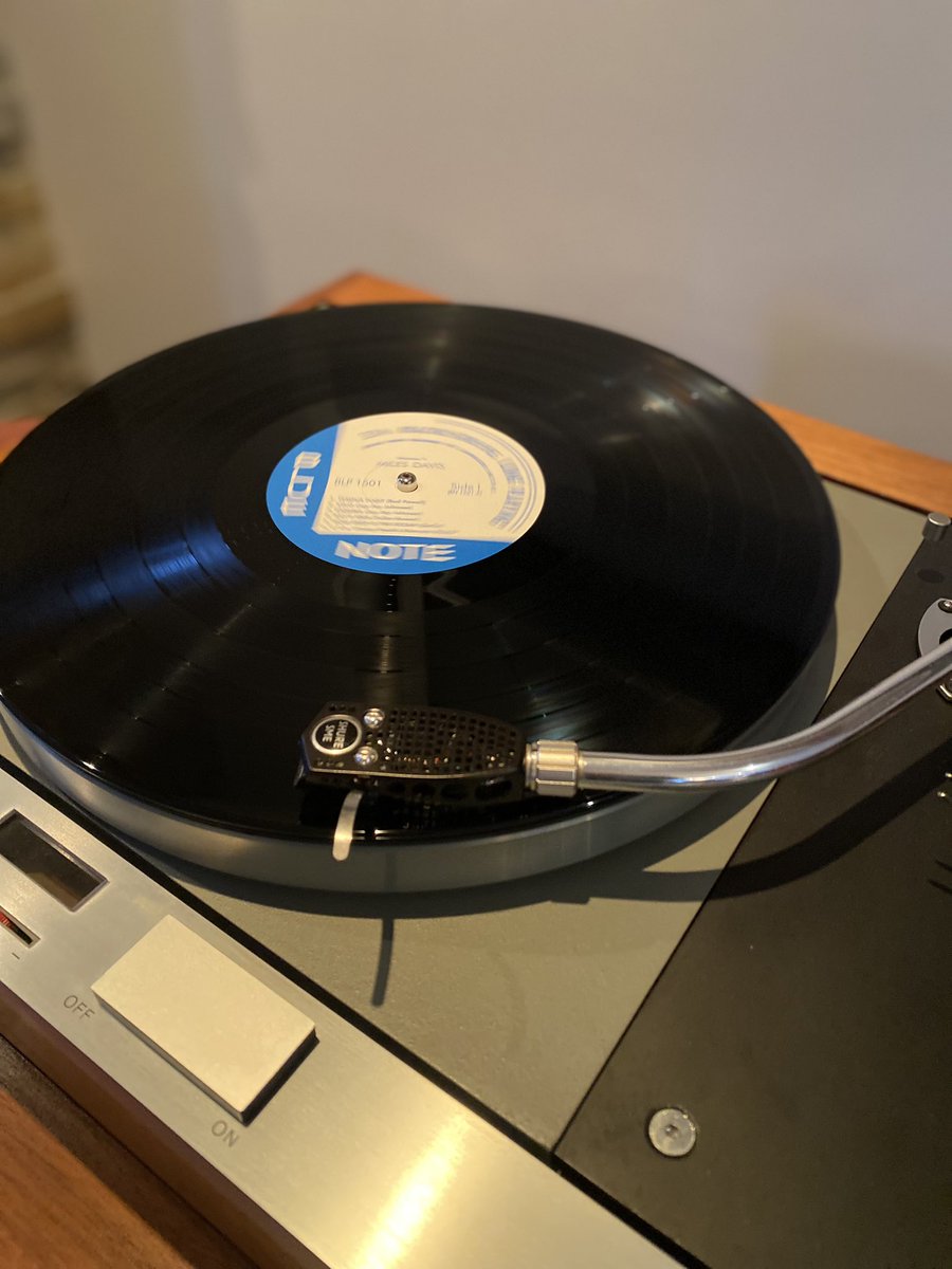 Spinning @bluenoterecords Miles Davis, Volume 1. #jazz #vinylcollection
