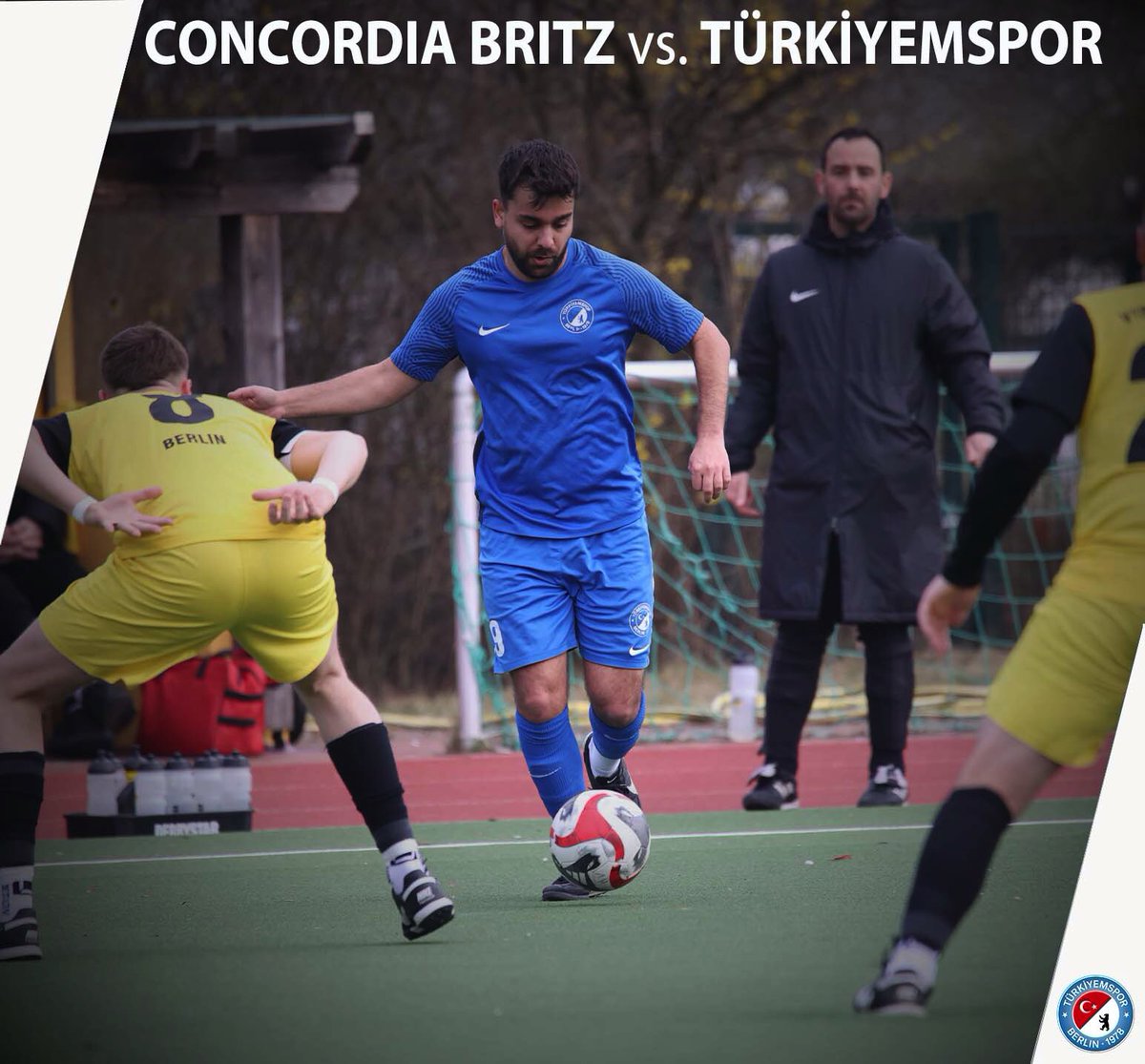 Concordia Britz 🆚 Türkiyemspor 3-0 🏆#Landesliga matchday 20 #⃣nextgame Türkiyemspor 🆚 VfB Hermsdorf 🏆 Landesliga matchday 21 (male) 🗓 17.03.2024 ⏲️ 11:00 📍 Katzbachstadion #⃣ #letsGoool #kreuzberg #zsmmn #birlikte #together #mavibeyaz #türkiyemspor #britz #concordia