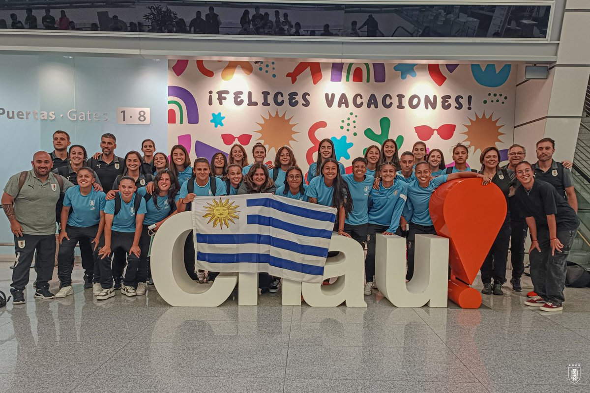 🛫 𝐍𝐨𝐬 𝐯𝐚𝐦𝐨𝐬 

La selección 𝗦𝘂𝗯-𝟭𝟳 viaja rumbo Asunción para disputar el Sudamericano. 

📅 Del 13 al 31 de marzo. 

#ElEquipoQueNosUne