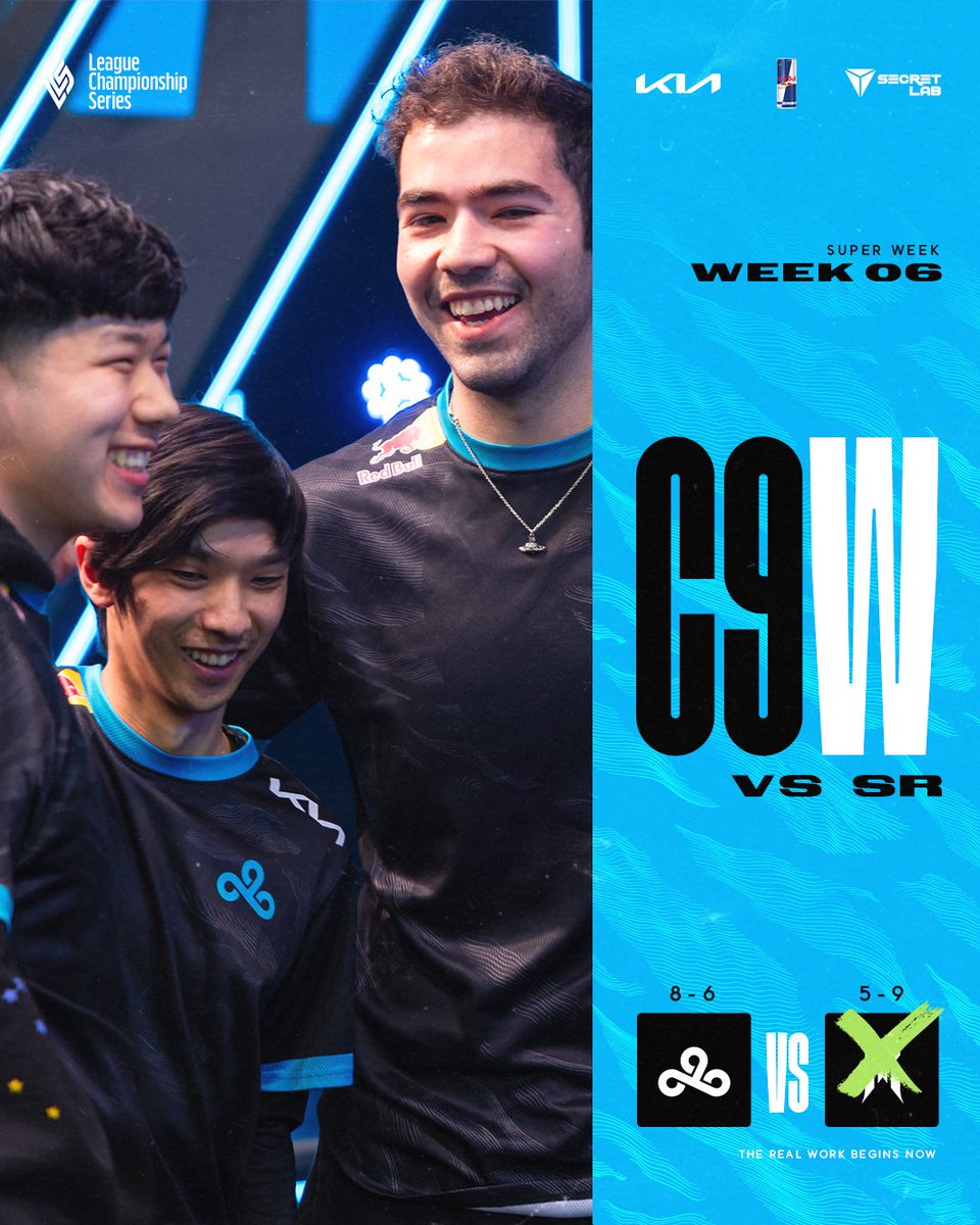 You're welcome @NRGLeague #C9WIN #DrivenByVictory