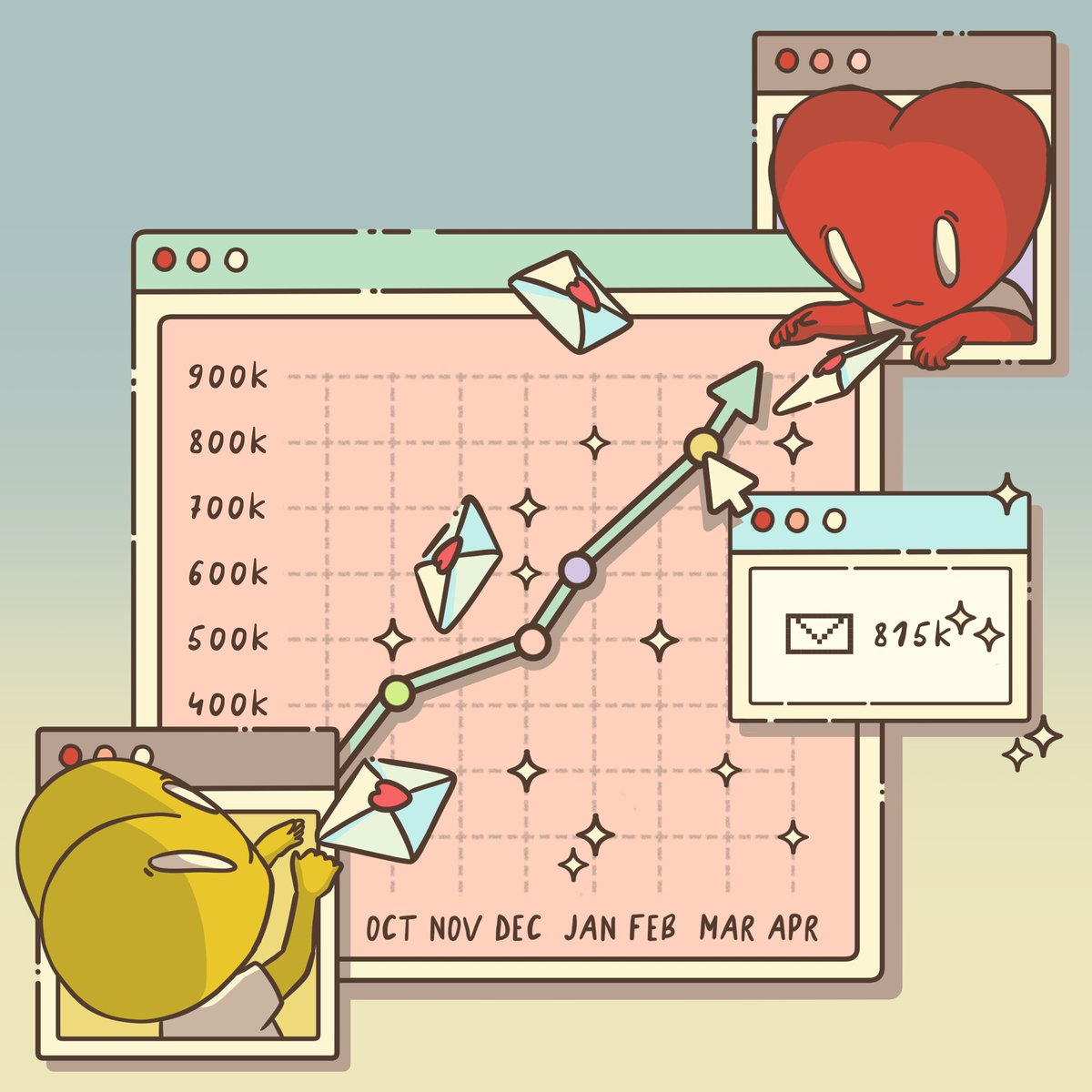 Approaching 1M video sends

Bringing more affection to 875k relationships and counting 👩‍❤️‍💋‍👨