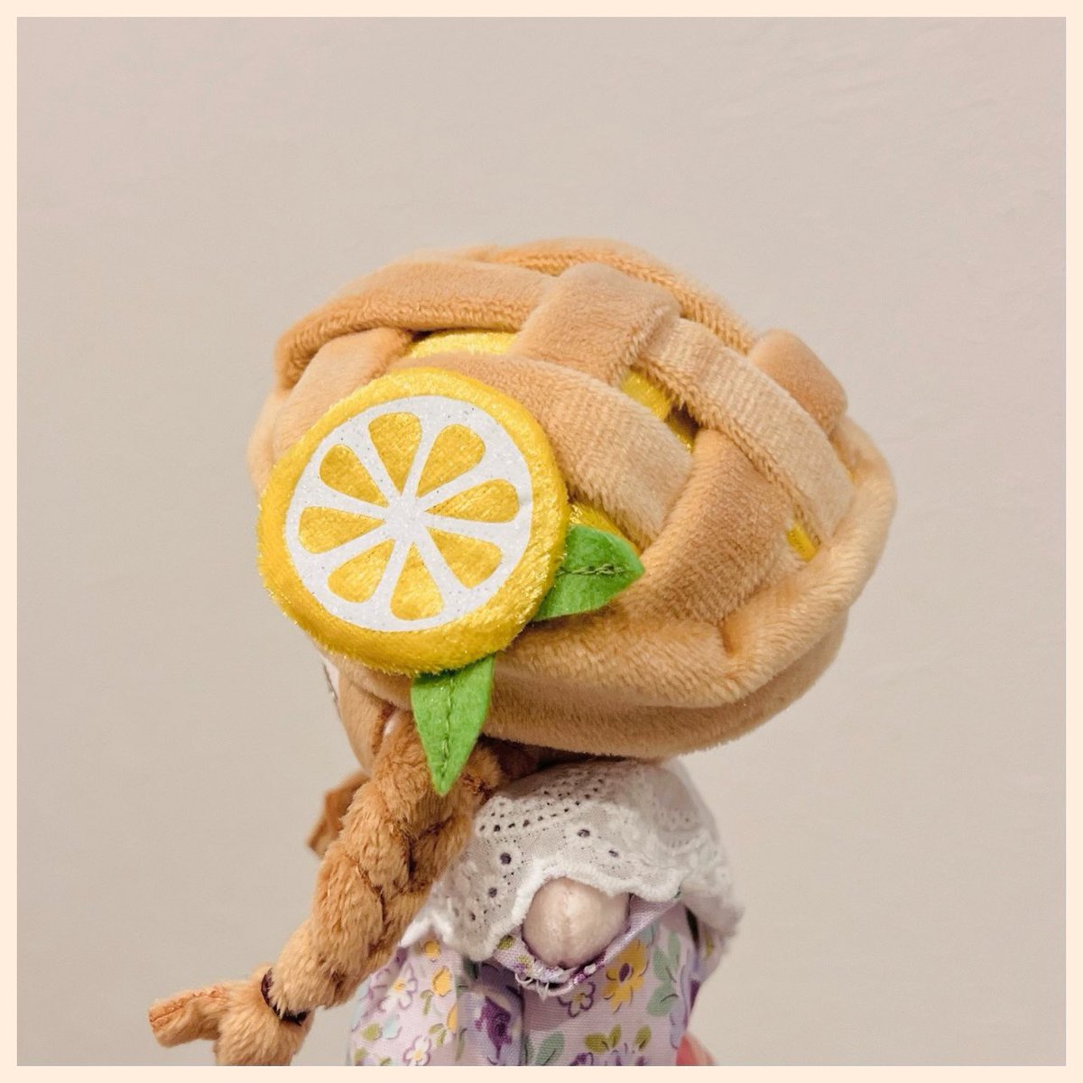 フルーツパイのお帽子が届きました🍋✨
これは…めちゃくちゃ可愛い…💓
🍋👒（<a href="/ElfinLulukey/">Elfin Lulukey🎀1/25【西2 Y67】🤍</a> ）