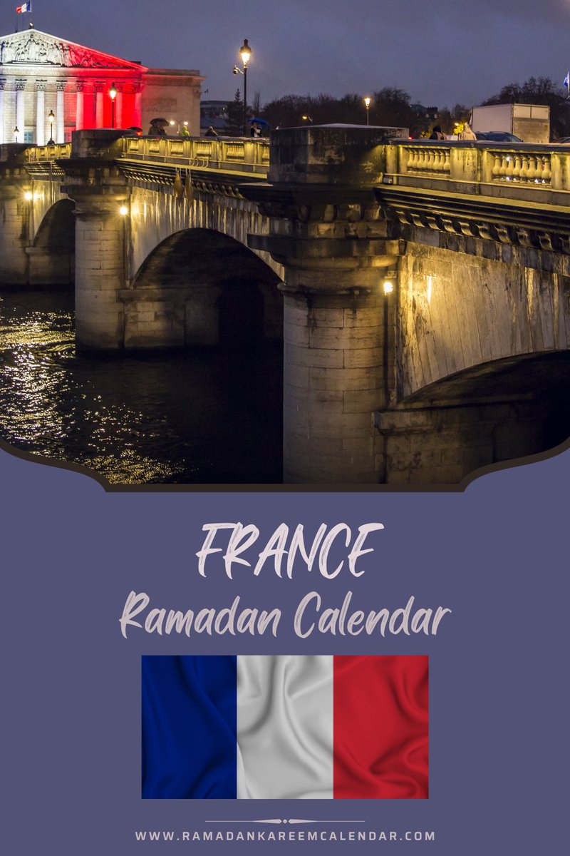 CalendarRamadan's tweet photo. France Ramadan Calendar https://t.co/HFPe0aVY7g

#Franceramadancalendar #France #ramadancalendar #ramadan #calendar #رمضان #رمضان_مبارك https://t.co/rwXQIUYEKk